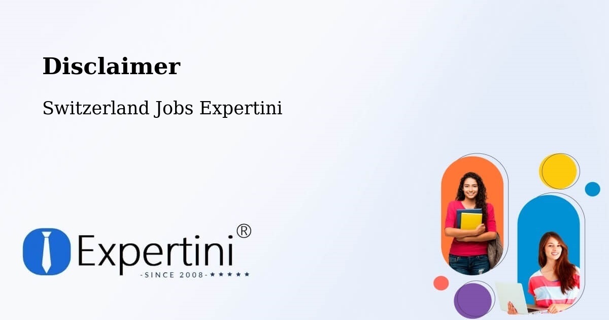 Disclaimer – Werthenstein - Switzerland Jobs Expertini