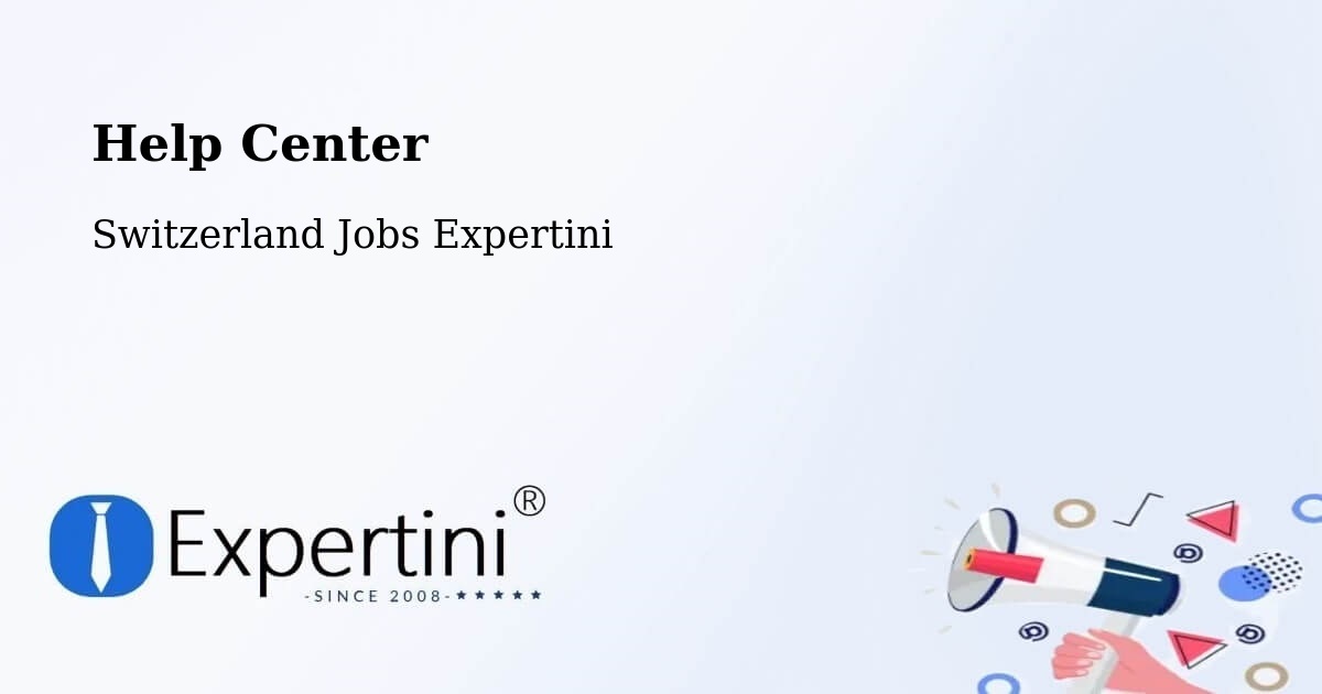 Help Center – Werthenstein - Switzerland Jobs Expertini